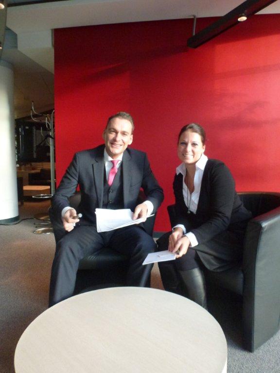 „Gute Entscheidung!“ Michael Maaß und Katja Niethammer von der Hamburger Sparkasse