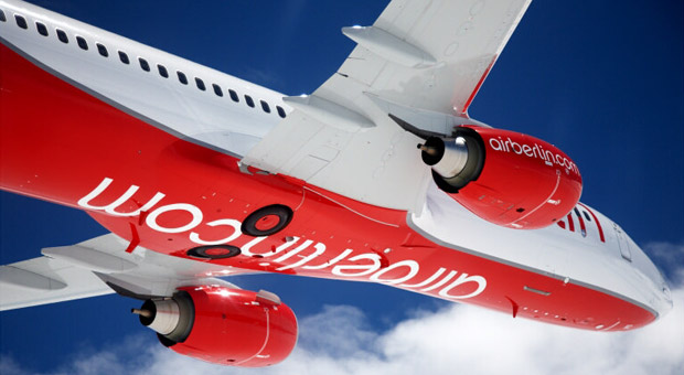 Eine Boeing 737-800 von Air Berlin