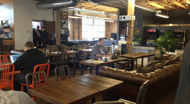 Kneipe oder Büro? Der Github-Firmensitz.