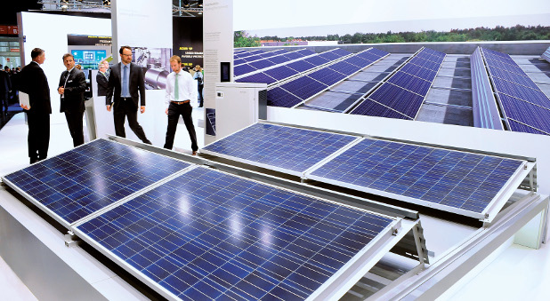Am Mittwoch hat in München die Messe Intersolar begonnen.