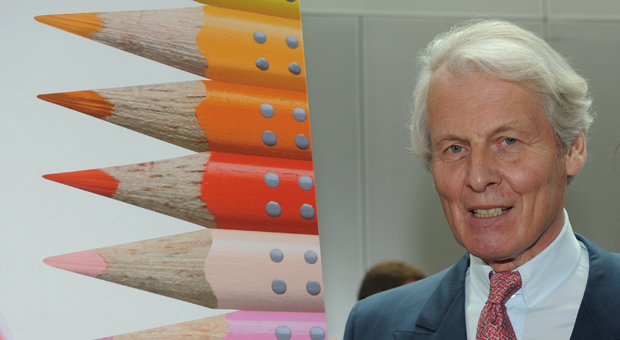 Anton-Wolfgang Graf von Faber-Castell leitete den Stiftehersteller in der achten Generation und seit fast 40 Jahren. Das Bild zeigt ihn anlässlich des 250. Firmenjubiläums im Jahr 2011.