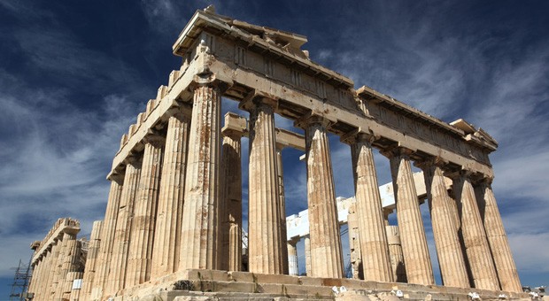 Die Akropolis in Athen.