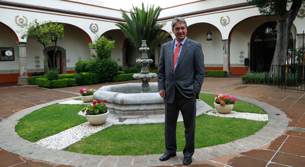 Gert Forschner ist zum ersten Mal in Mexiko - und auf der Suche nach einem Standort für seine Firma.