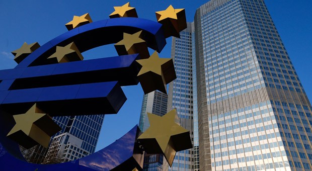 Die Europäische Zentralbank (EZB) in Frankfurt am Main