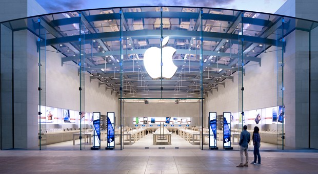 Der Apple-Store in Santa Monica in Kalifornien.
