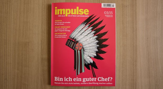 Die März-Ausgabe von impulse.