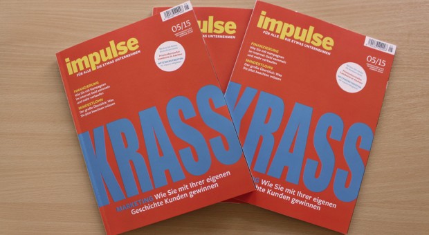 Krass: die Mai-Ausgabe von impulse.