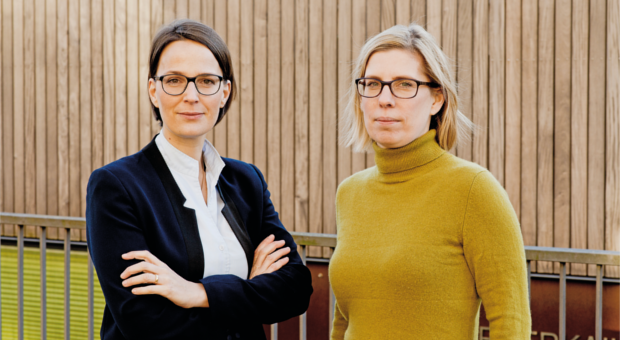 Laura Blindow (links) und Antonia Götsch sind die neue Doppelspitze von impulse.