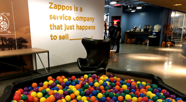 Allgegenwärtige Erinnerung: Beim US-Online-Händler Zappos wird Kundenservice großgeschrieben.