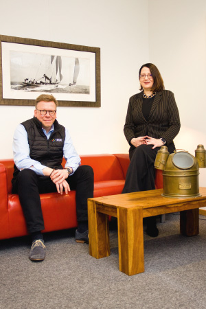 Frank Diegel und Katrin Schmitt